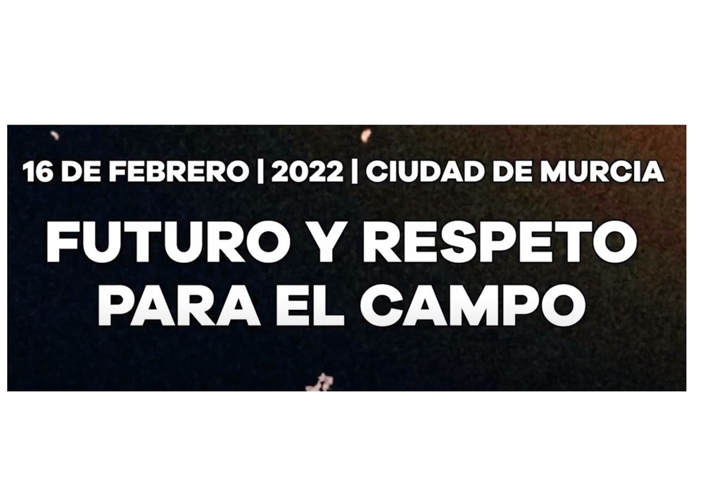 Organizaciones agrarias recuerdan a la sociedad murciana la labor esencial de la agricultura y piden apoyo para la manifestación del día 16