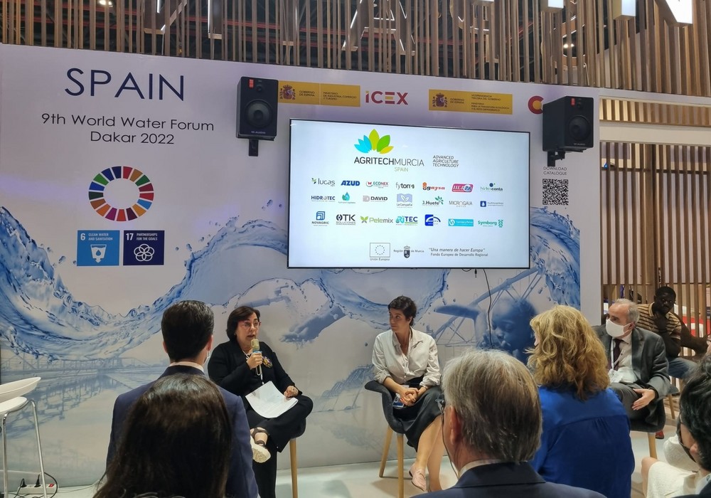 La tecnología agrícola de la Región está presente en el IX Foro Mundial del Agua que se celebra esta semana en Senegal