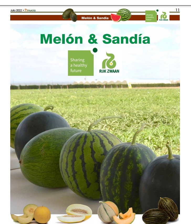 Julio 2022|| Especial melón y sandía de Rijk Zwaan