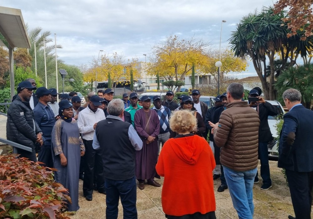 Una delegación de Nigeria visita la Región para conocer su tecnología agrícola y sistemas de riego