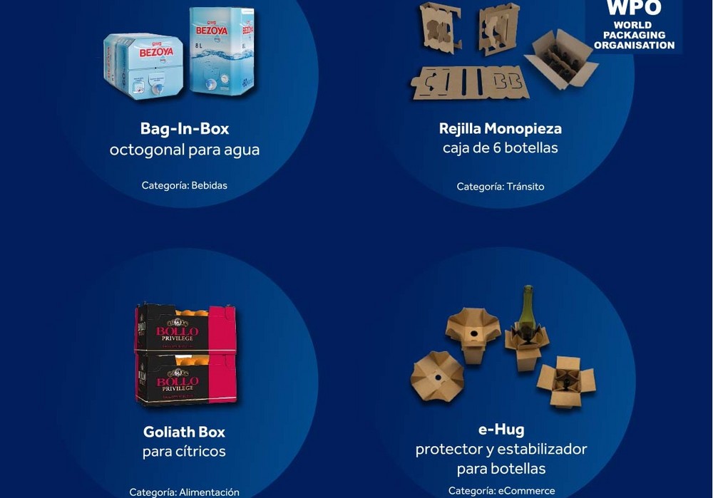 Ocho envases de Smurfit Kappa premiados en los WorldStar Awards, cuatro de ellos “made in Spain”