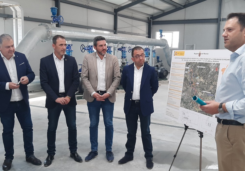 El Gobierno regional contribuye a la modernización de regadíos en Librilla con una inversión de siete millones de euros