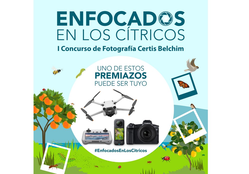 Certis Belchim organiza el I Concurso de fotografía #EnfocadosEnLosCítricos para poner en valor la Biodiversidad en el campo