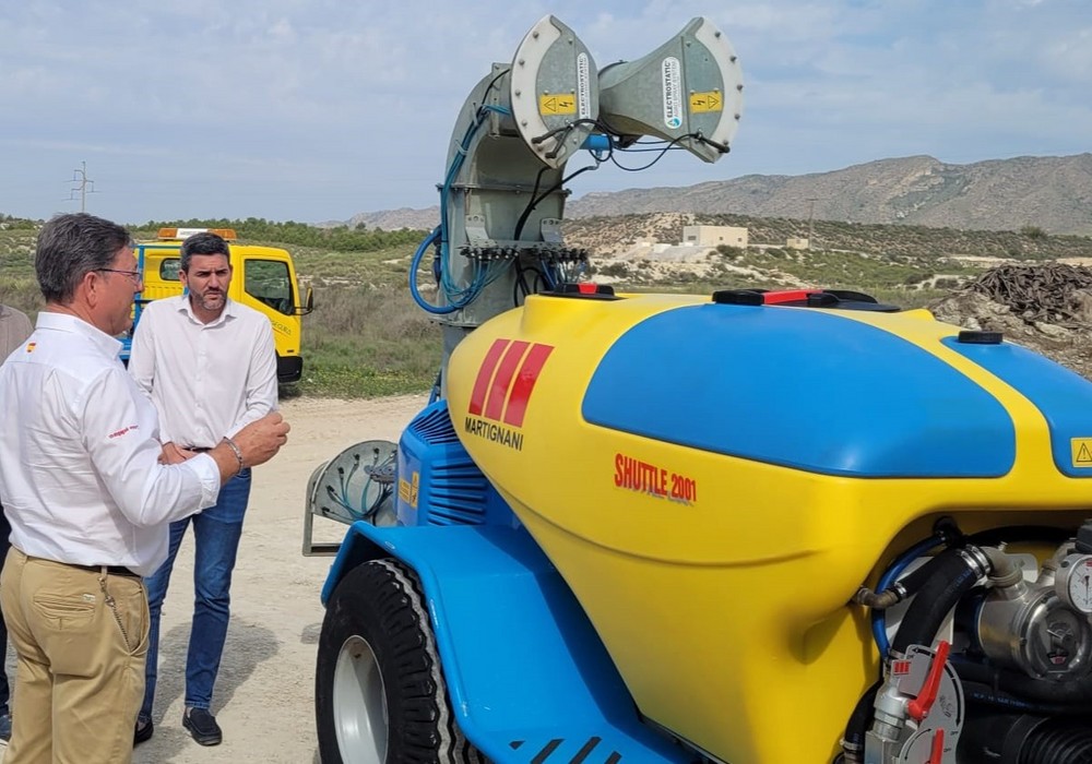 El Gobierno regional destaca la innovación para ahorrar costes en fitosanitarios y combustibles para la producción