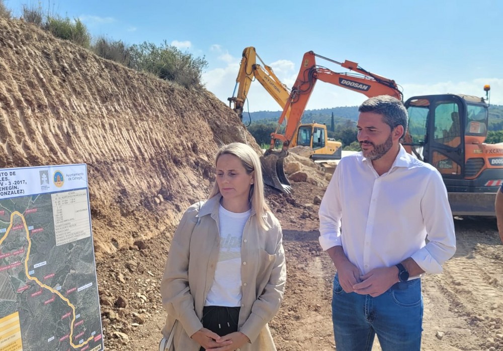  La Comunidad invierte 460.000 euros en mejorar la seguridad del camino rural de la Fuente de Juan González, en Cehegín