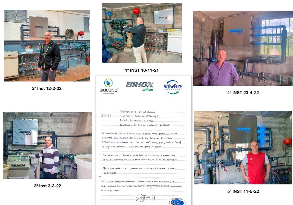 Bihox: una mayor producción ahorrando agua y fertilizantes