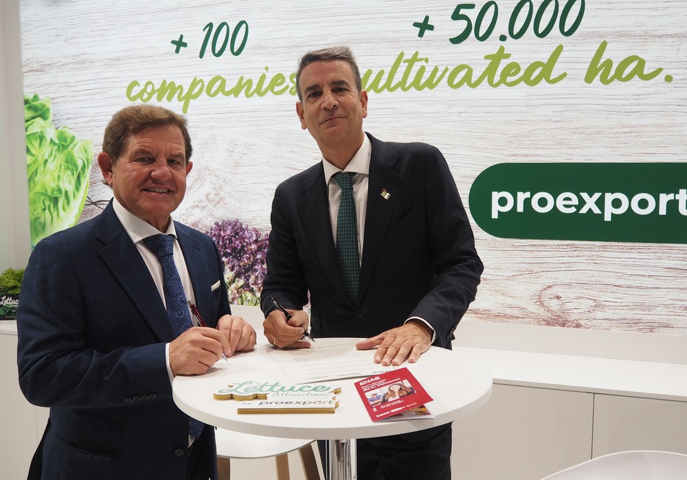 ENAE y PROEXPORT potenciarán la transformación digital del sector hortofrutícola regional