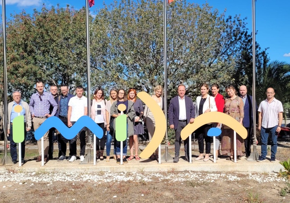 El Imida muestra a una delegación institucional polaca los últimos avances en la gestión eficiente del agua, el riego de precisión y la agricultura sostenible