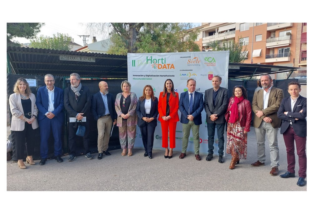  El Gobierno regional pone en valor la innovación y digitalización en la actividad hortofrutícola durante la Demo HortiDATA
