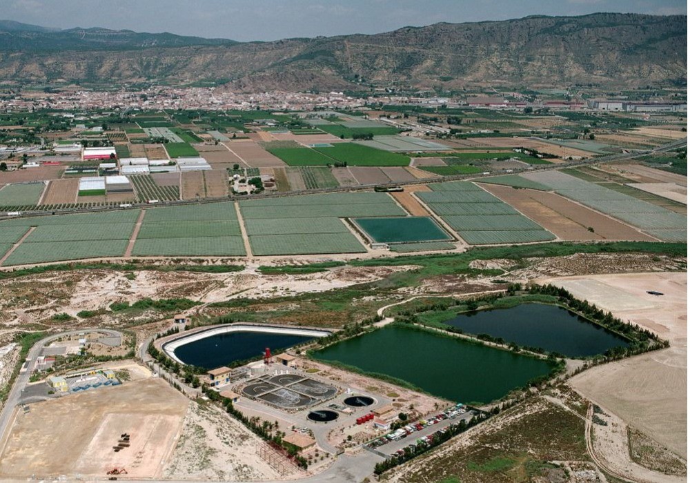 Las depuradoras de la Región ponen a disposición de los regantes 121 hectómetros cúbicos de agua regenerada durante 2023