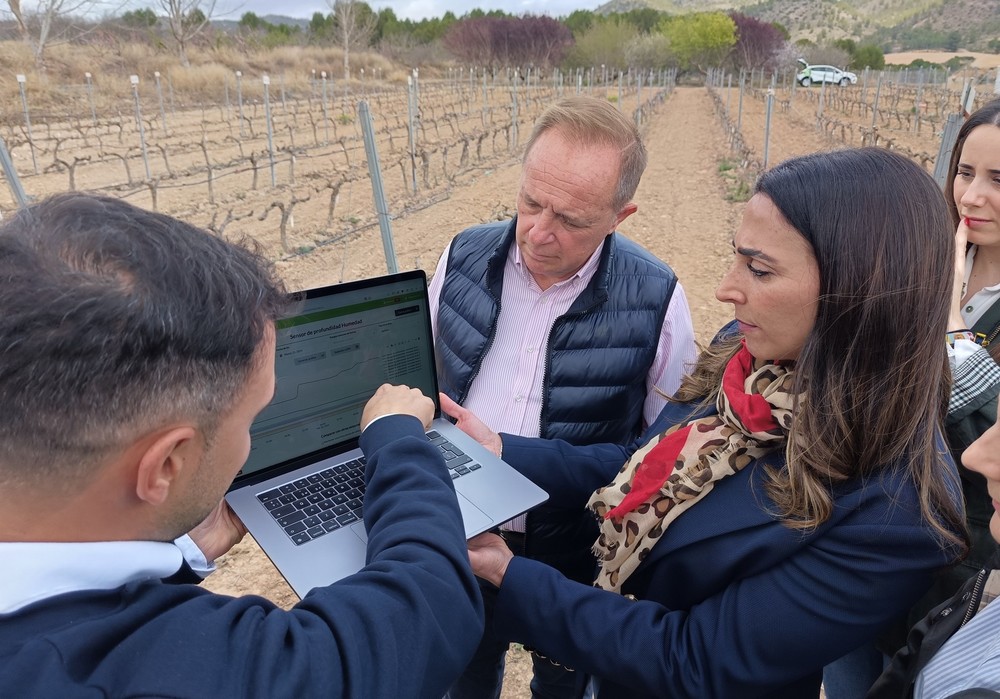 El Gobierno regional apuesta por la digitalización agrícola con la instalación de sensores y redes de monitorización de plagas