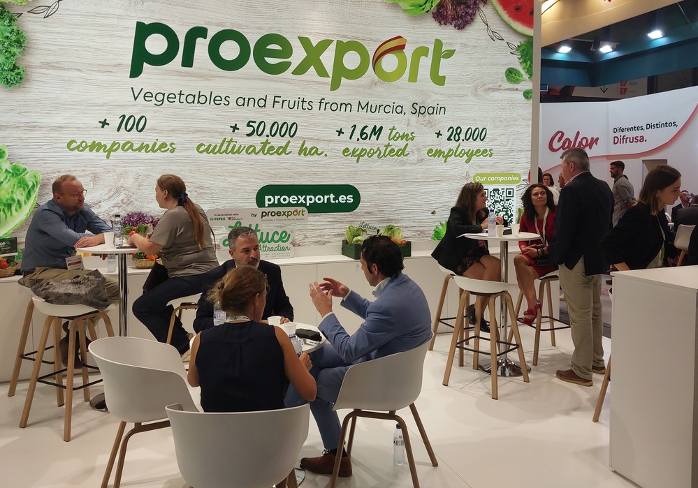 La Región de Murcia redujo un 6% el volumen de sus exportaciones hortofrutícolas en 2023