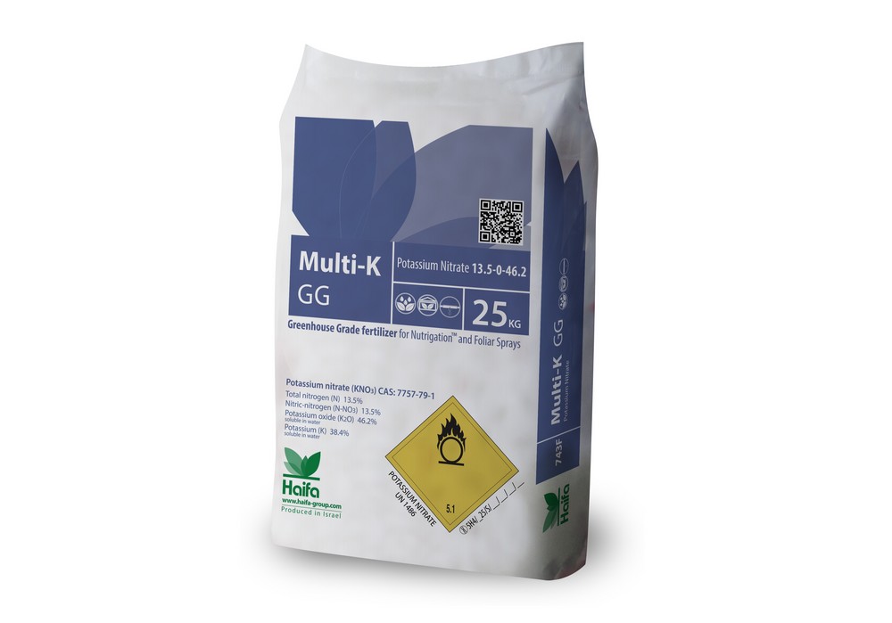 Multi-K™, el nitrato potásico pionero en el mundo desarrollado por Haifa