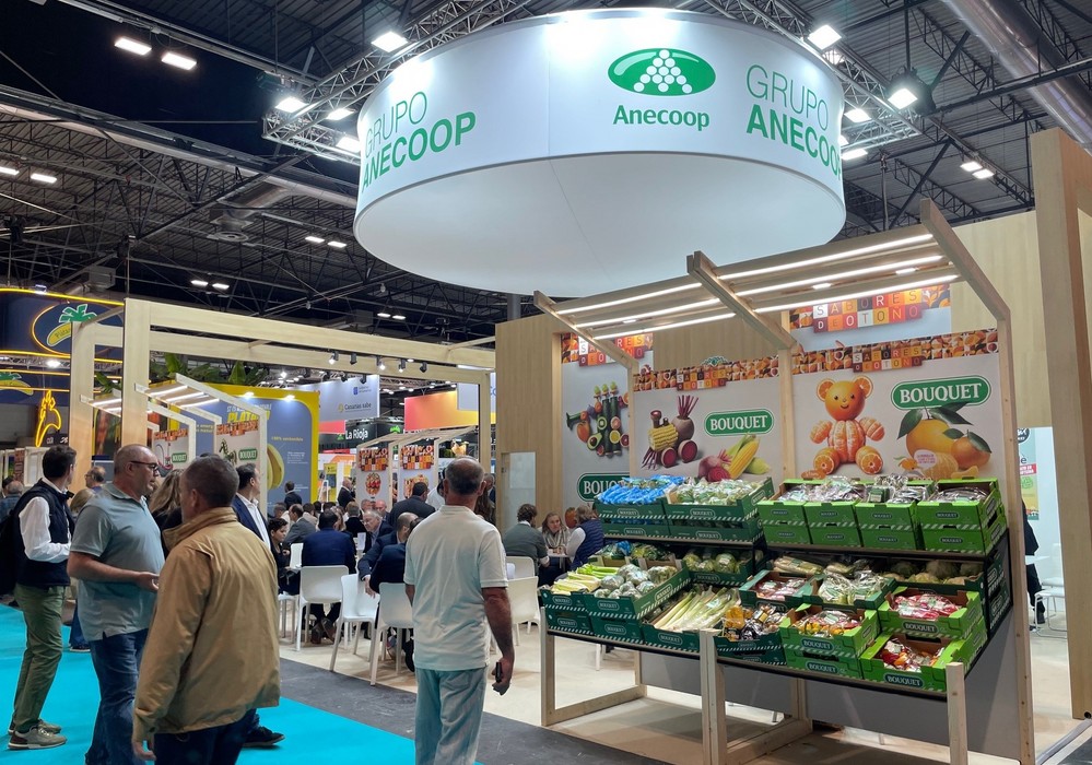 Fruit Attraction, escaparate para Anecoop de sus productos murcianos