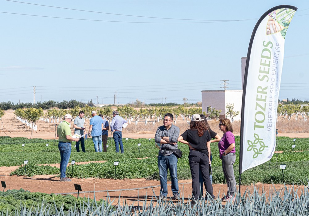 Tozer presenta 150 variedades vegetales en sus Open Days de Murcia